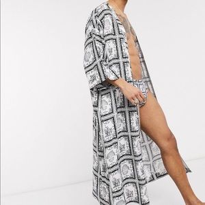 ASOS Long Line Kimono Robe